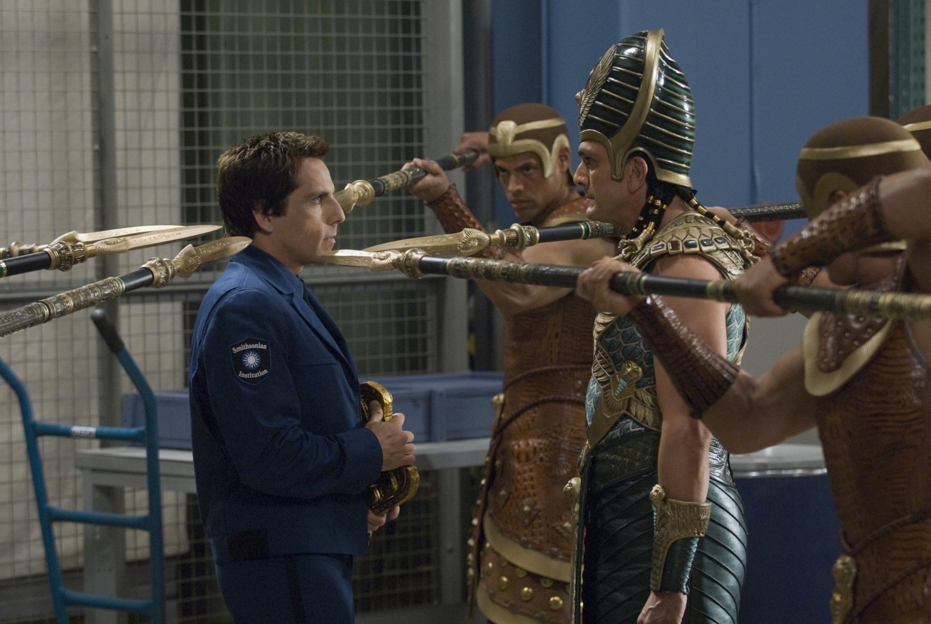 Download Larry Daley Hank Azaria Ben Stiller Movie Night At The Museum: Battle Of The Smithsonian HD Wallpaper