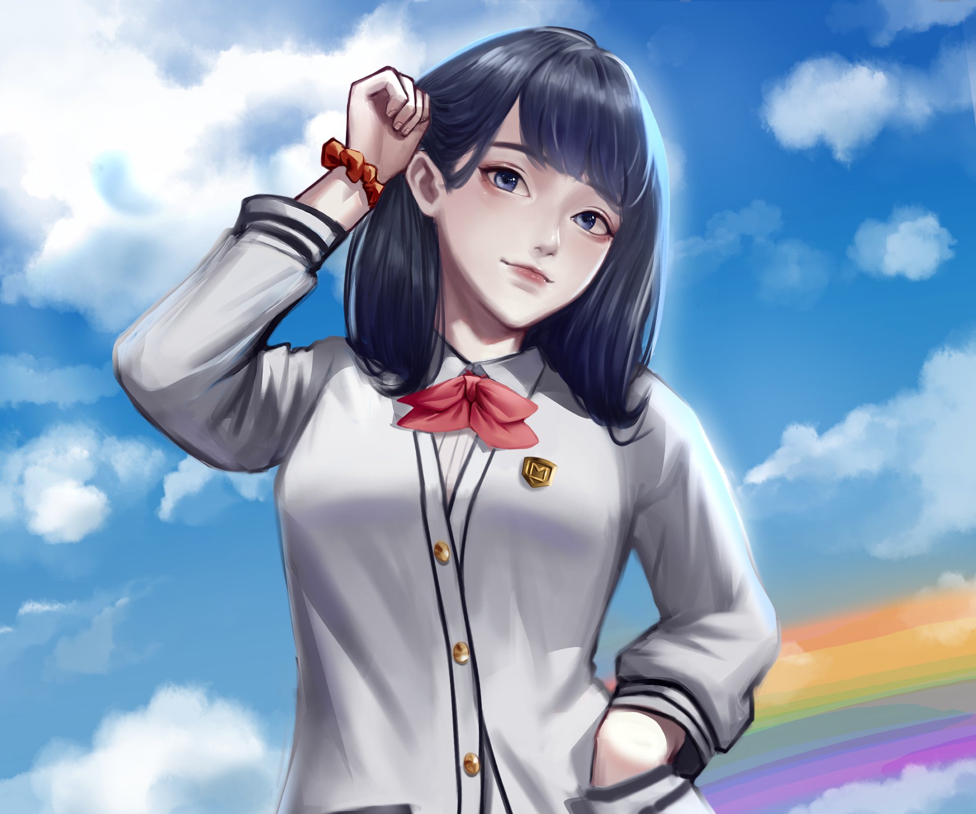 Download Rikka Takarada Anime SSSS.Gridman HD Wallpaper