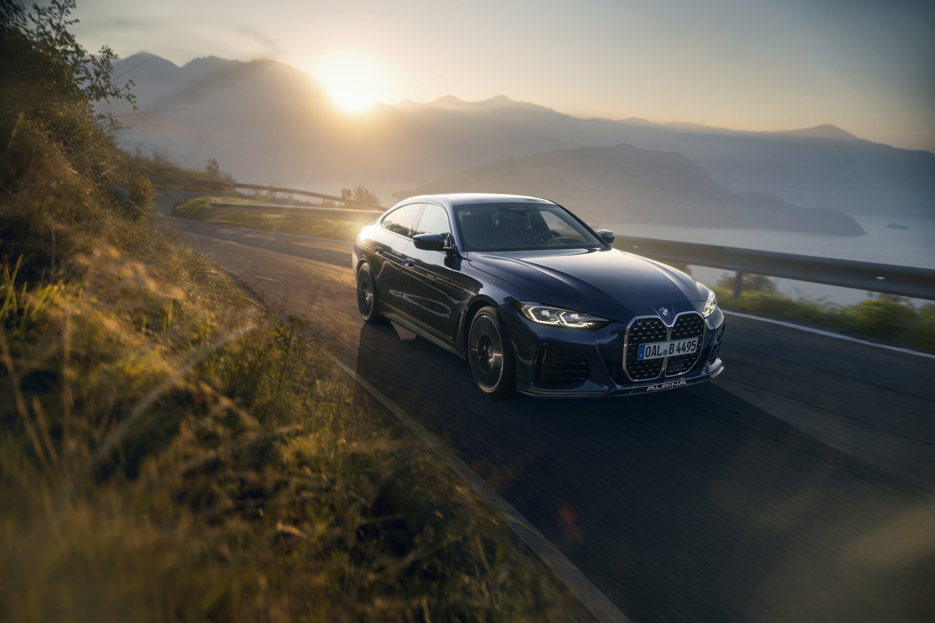 Download Vehicle Alpina B4 Gran Coupé 8k Ultra HD Wallpaper