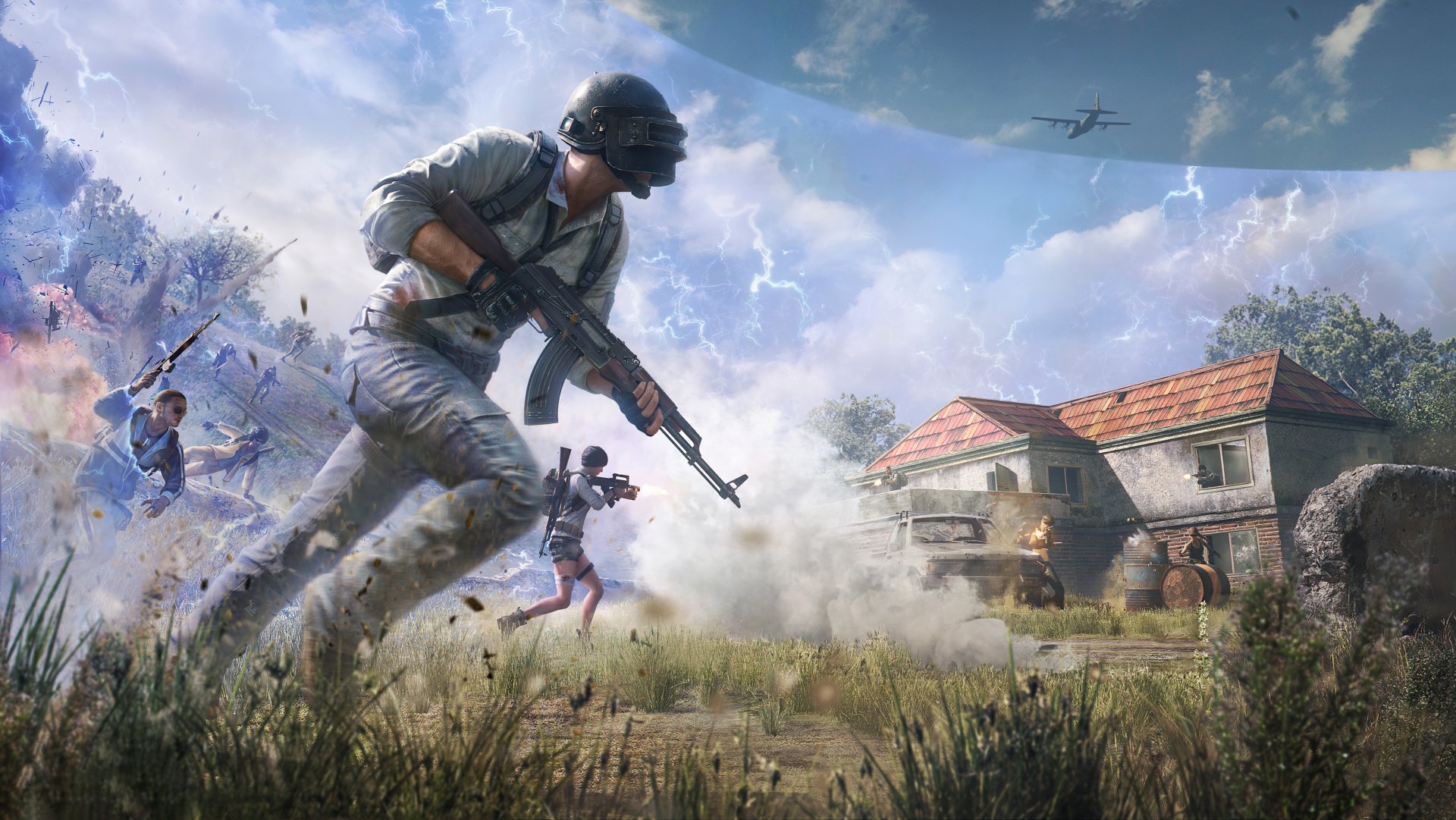 Download Video Game Playerunknown's Battlegrounds 4k Ultra HD Wallpaper by Qiang Zhou