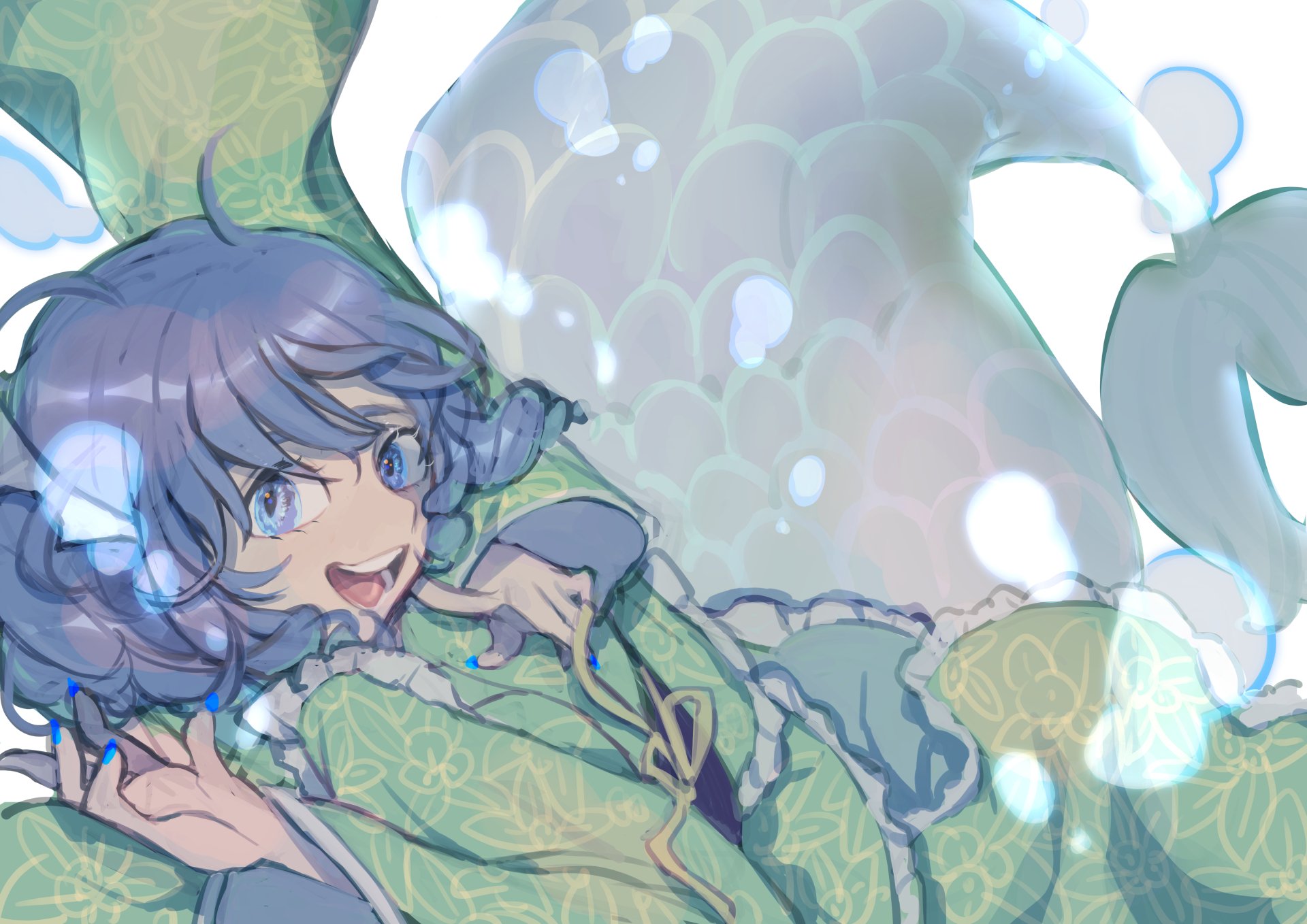 Download Wakasagihime (Touhou) Anime Touhou 4k Ultra HD Wallpaper