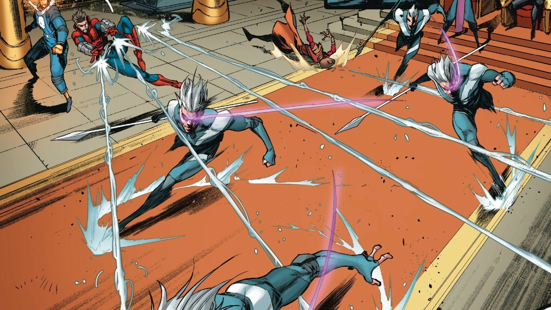 Download Spider Man Quicksilver (Marvel Comics) Comic Avengers HD Wallpaper