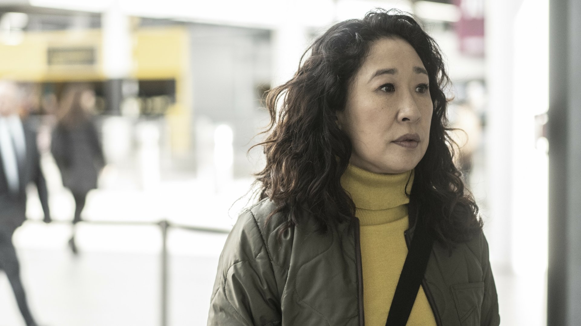 Download Sandra Oh TV Show Killing Eve 4k Ultra HD Wallpaper
