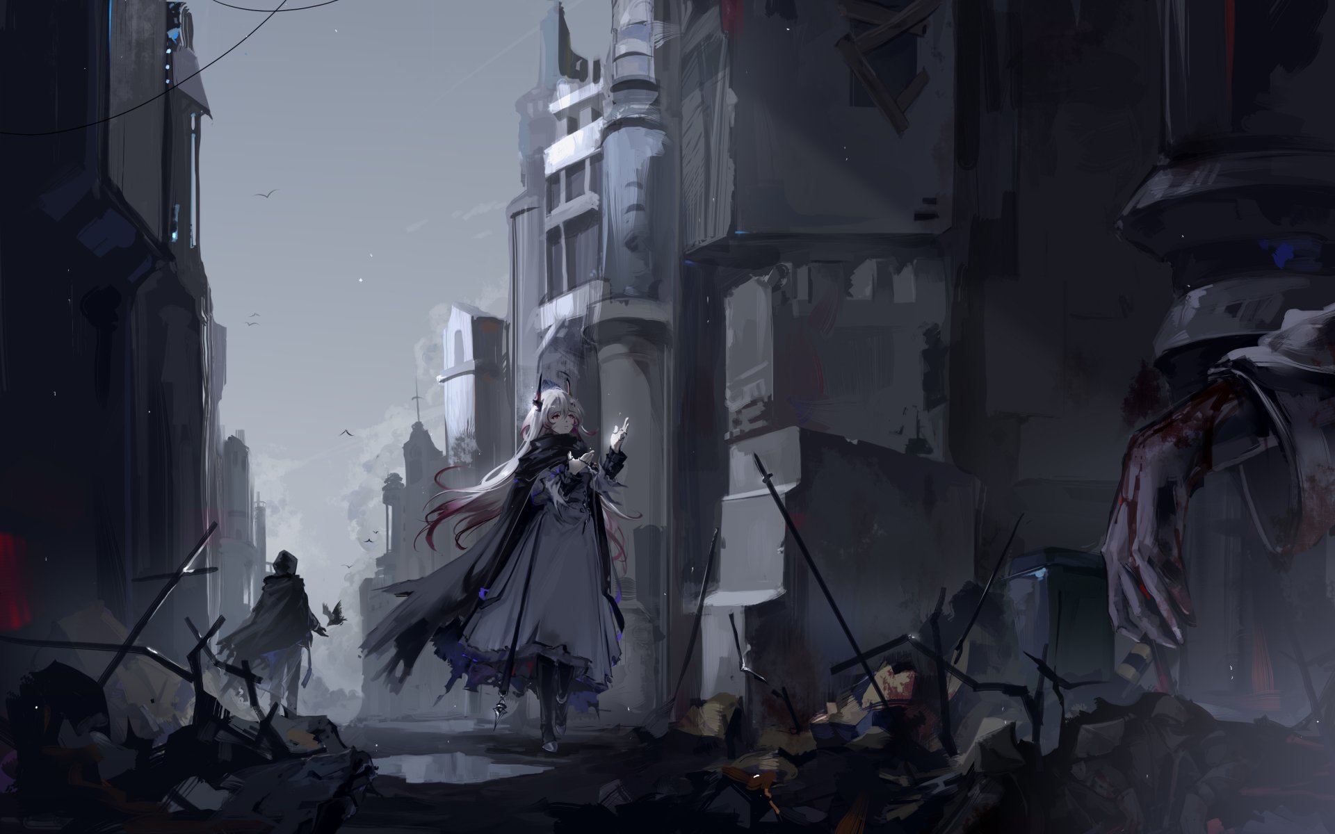 Download Theresa (Arknights) Doctor (Arknights) Video Game Arknights HD Wallpaper