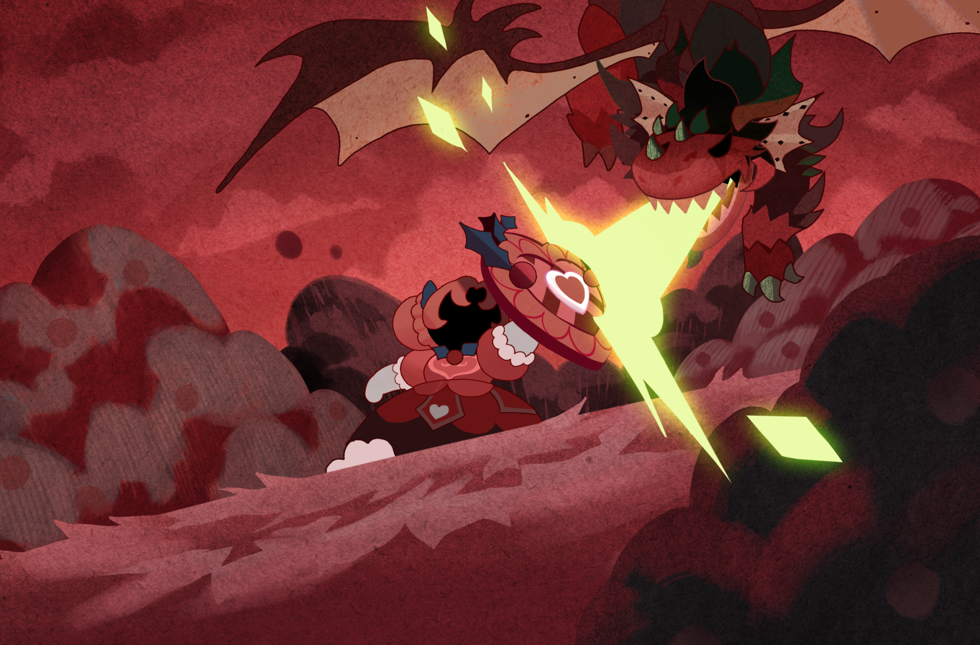 Download Hollyberry Cookie (Cookie Run) Pitaya Dragon Cookie (Cookie Run) Video Game COOKIE RUN: KINGDOM HD Wallpaper