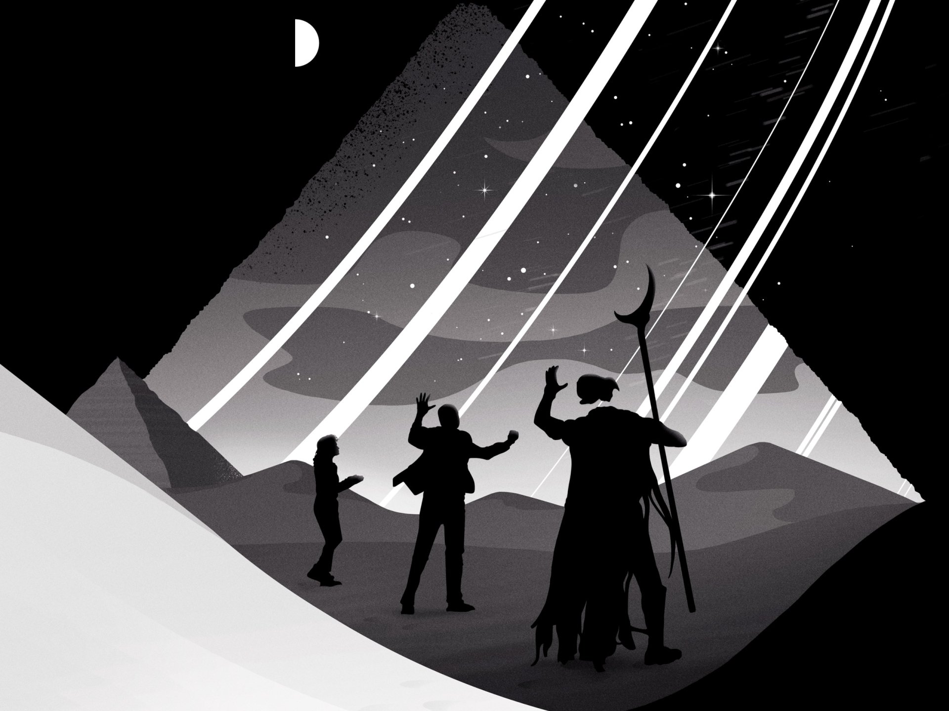 Download TV Show Moon Knight HD Wallpaper