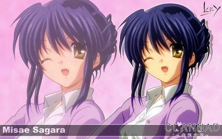 Misae Sagara Anime Clannad HD Desktop Wallpaper | Background Image