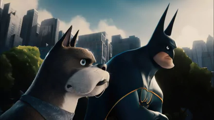 Batman movie DC League of Super-Pets HD Desktop Wallpaper | Background Image