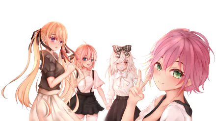 Erika Amano Anime A Couple of Cuckoos HD Desktop Wallpaper | Background Image