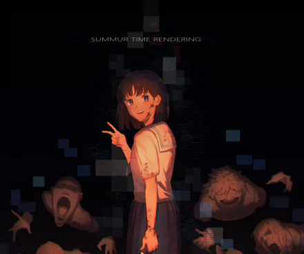 Anime Summer Time Rendering HD Desktop Wallpaper | Background Image