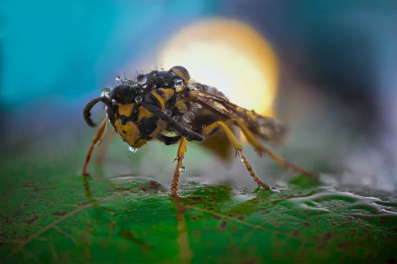 macro Animal hornet HD Desktop Wallpaper | Background Image