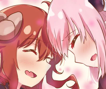 Momo Chiyoda Yuuko Yoshida Anime The Demon Girl Next Door HD Desktop Wallpaper | Background Image