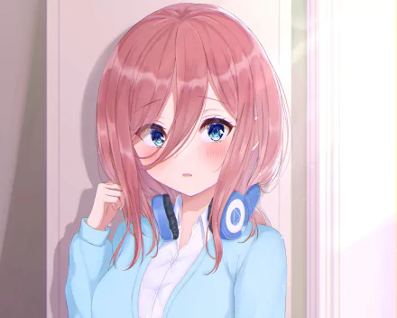 Miku Nakano Anime The Quintessential Quintuplets HD Desktop Wallpaper | Background Image