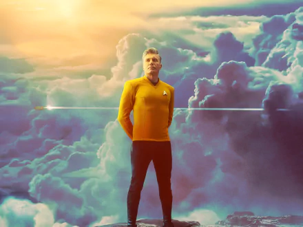 Christopher Pike Anson Mount TV Show Star Trek: Strange New Worlds HD Desktop Wallpaper | Background Image