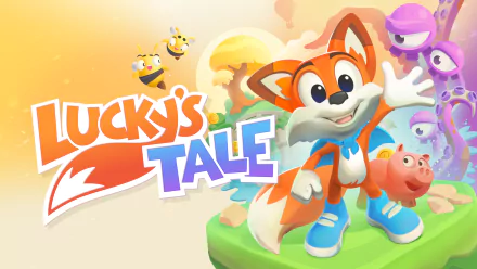video game Lucky's Tale HD Desktop Wallpaper | Background Image