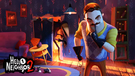 video game Hello Neighbor 2 HD Desktop Wallpaper | Background Image