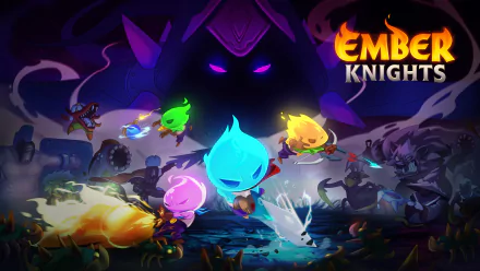video game Ember Knights HD Desktop Wallpaper | Background Image
