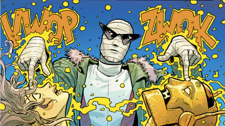 Crazy Jane Robotman (DC Comics) Negative Man Comic Doom Patrol HD Desktop Wallpaper | Background Image