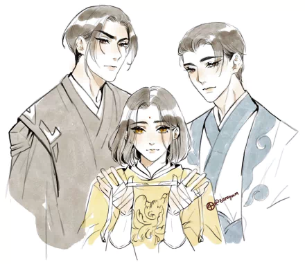 Jin Guangyao Nie Mingjue Lan Xichen Anime Mo Dao Zu Shi HD Desktop Wallpaper | Background Image