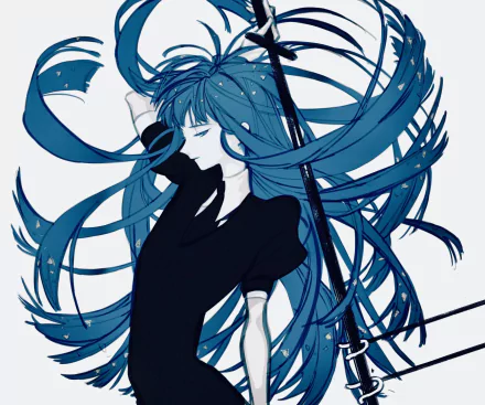 Lapis Lazuli (Land of the Lustrous) Anime Land of the Lustrous HD Desktop Wallpaper | Background Image