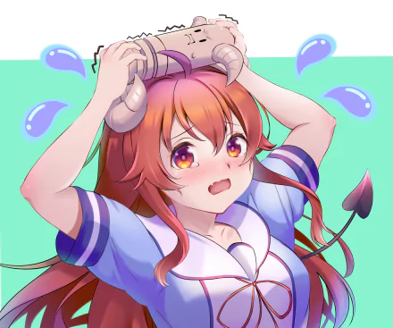 Yuuko Yoshida Anime The Demon Girl Next Door HD Desktop Wallpaper | Background Image