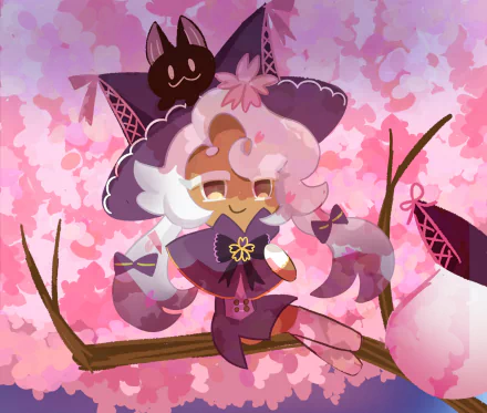 Latte Cookie (Cookie Run) video game Cookie Run: OvenBreak HD Desktop Wallpaper | Background Image