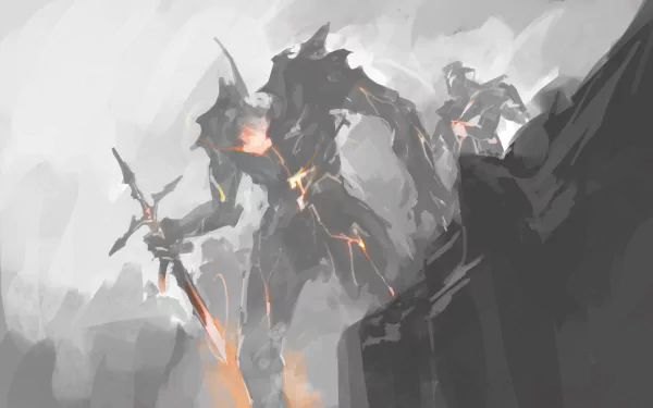 Surtr (Arknights) video game Arknights HD Desktop Wallpaper | Background Image