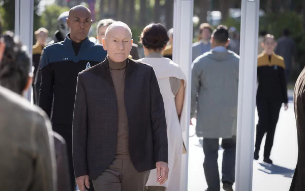 Jean-Luc Picard Patrick Stewart TV Show Star Trek: Picard HD Desktop Wallpaper | Background Image