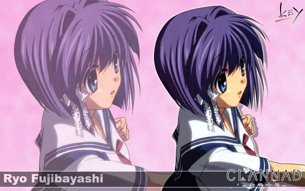 Ryou Fujibayashi Anime Clannad HD Desktop Wallpaper | Background Image