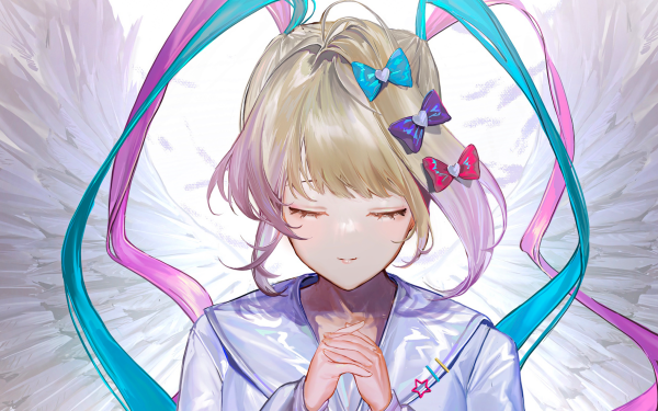 Video Game NEEDY GIRL OVERDOSE Angel OMGkawaiiAngel-chan HD Wallpaper | Background Image