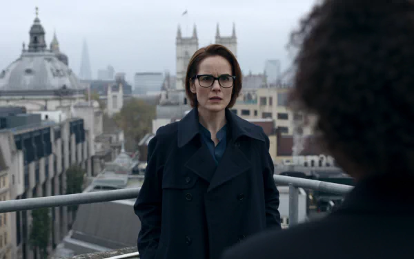 Michelle Dockery TV Show Anatomy of a Scandal HD Desktop Wallpaper | Background Image