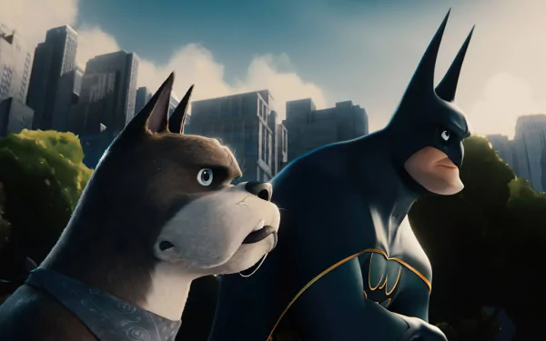 Batman movie DC League of Super-Pets HD Desktop Wallpaper | Background Image