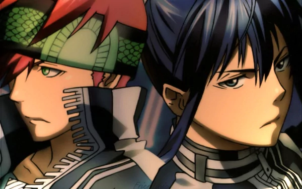 D.Gray-man Yu Kanda Lavi (D. Gray-Man) Anime HD Desktop Wallpaper | Background Image