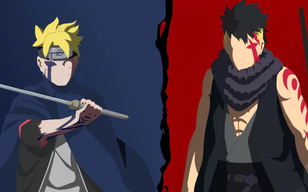 Boruto Uzumaki Kawaki (Boruto) Anime Boruto HD Desktop Wallpaper | Background Image