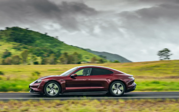 vehicle Porsche Taycan HD Desktop Wallpaper | Background Image