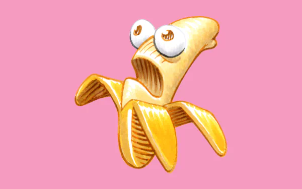  Startled Banana
