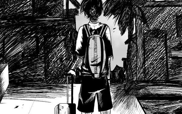 Shinpei Ajiro Anime Summer Time Rendering HD Desktop Wallpaper | Background Image