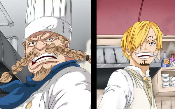 Zeff (One Piece) Sanji (One Piece) Anime One Piece HD Desktop Wallpaper | Background Image