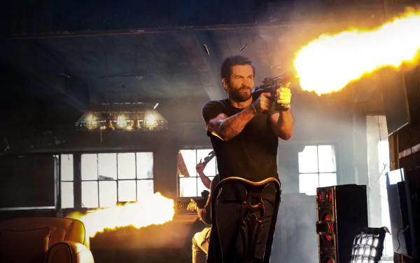 Jake Gyllenhaal movie Ambulance (Movie) HD Desktop Wallpaper | Background Image