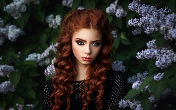 Women Model Redhead HD Wallpaper | Background Image