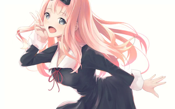 Chika Fujiwara Anime Kaguya-sama: Love is War HD Desktop Wallpaper | Background Image