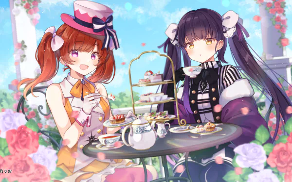 Anime friends HD Desktop Wallpaper | Background Image