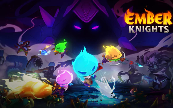 video game Ember Knights HD Desktop Wallpaper | Background Image