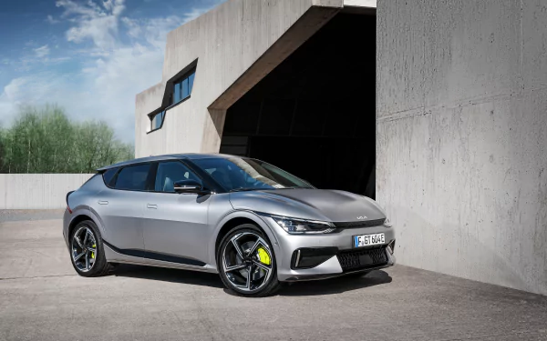 vehicle Kia EV6 GT Line HD Desktop Wallpaper | Background Image