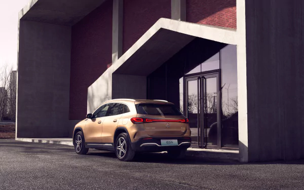 vehicle Mercedes-Benz EQA AMG Line HD Desktop Wallpaper | Background Image