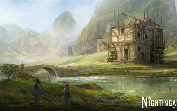video game Nightingale HD Desktop Wallpaper | Background Image