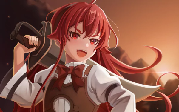 Eris Boreas Greyrat Anime Mushoku Tensei: Jobless Reincarnation HD Desktop Wallpaper | Background Image