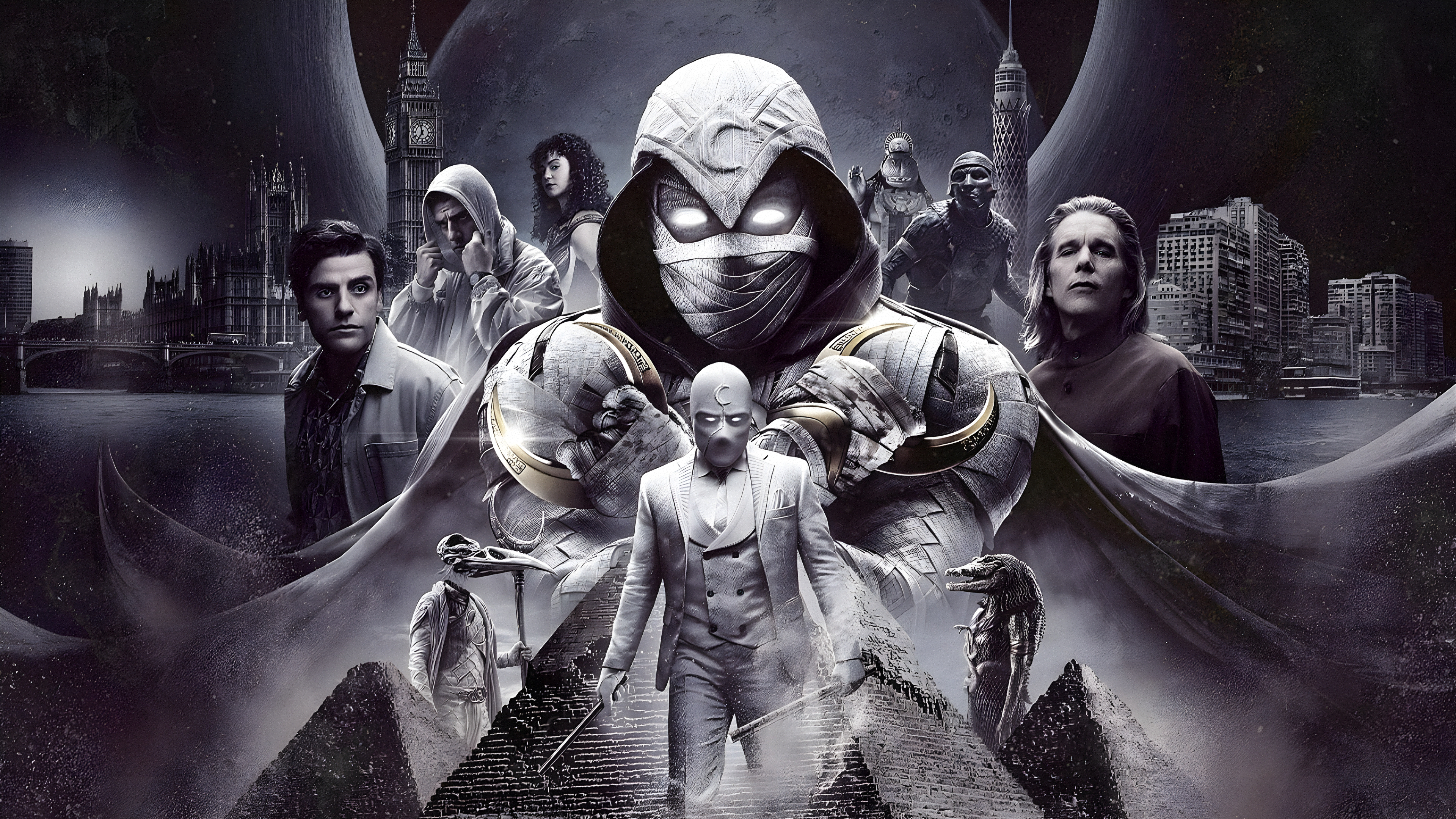 Khonshu 4K HD Moon Knight Wallpapers, HD Wallpapers