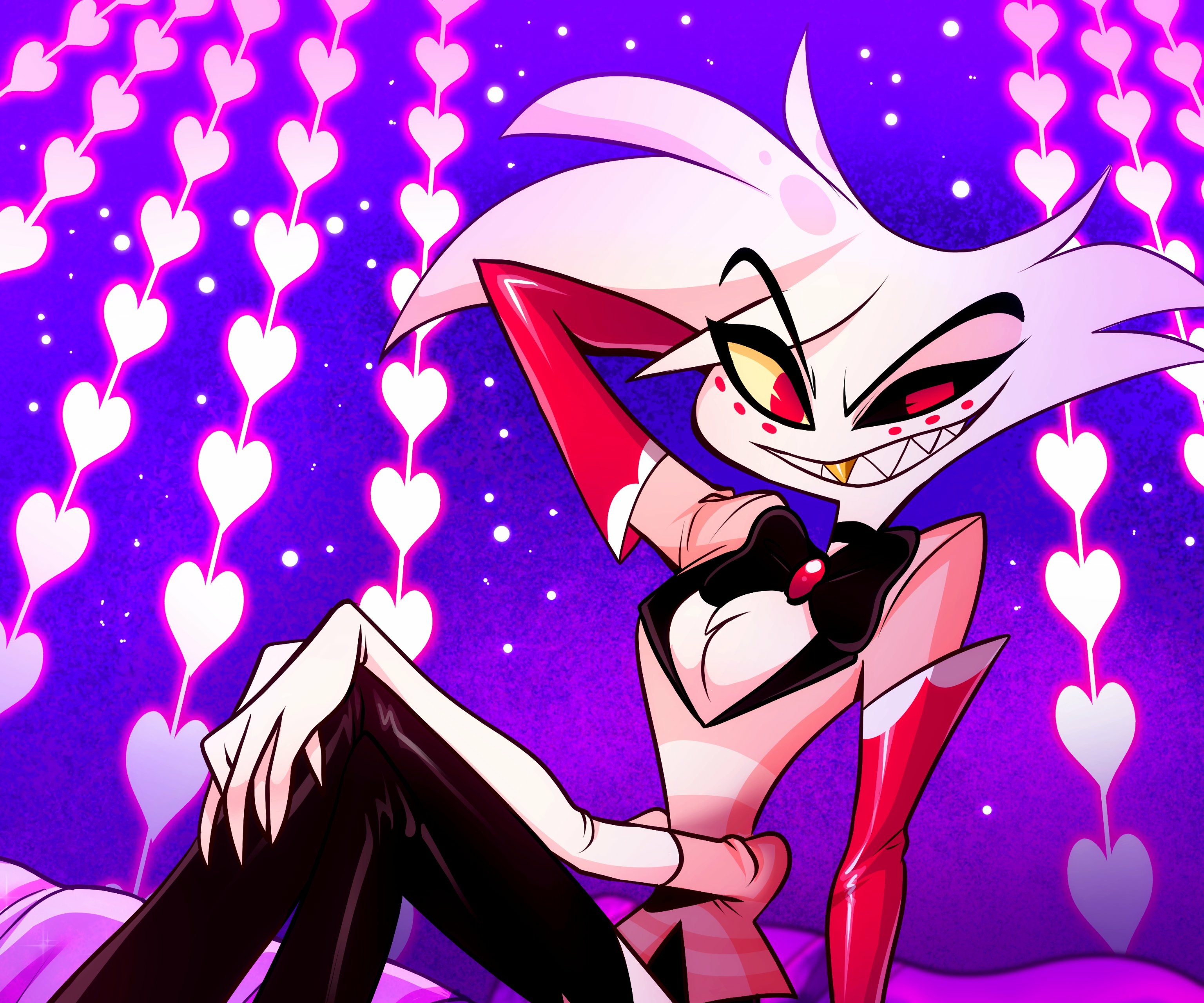 Angel dust hazbin hotel fanart