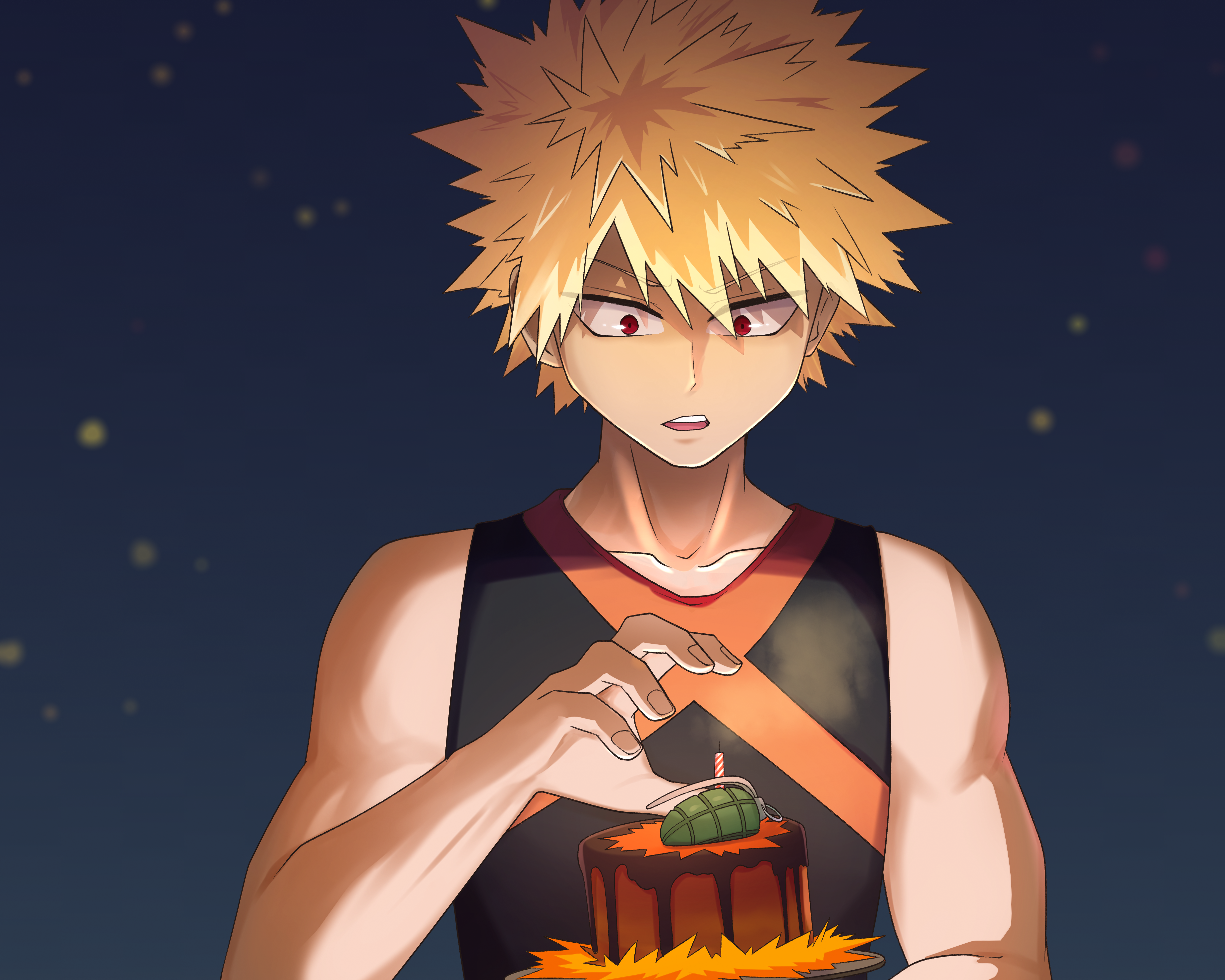 Anime Fanart My Hero Academia Bakugo